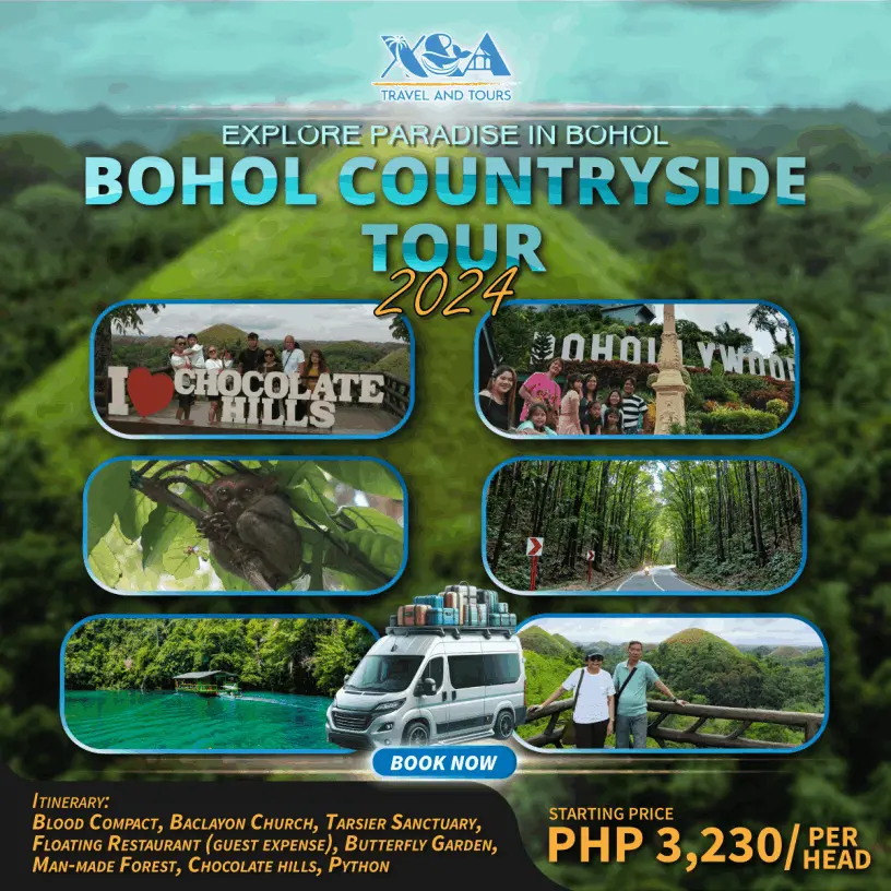 Discover the enchanting Bohol countryside!