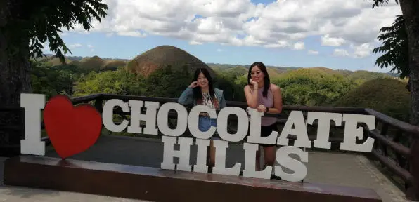 The Mesmerizing Chocolate Hills in Bohol.